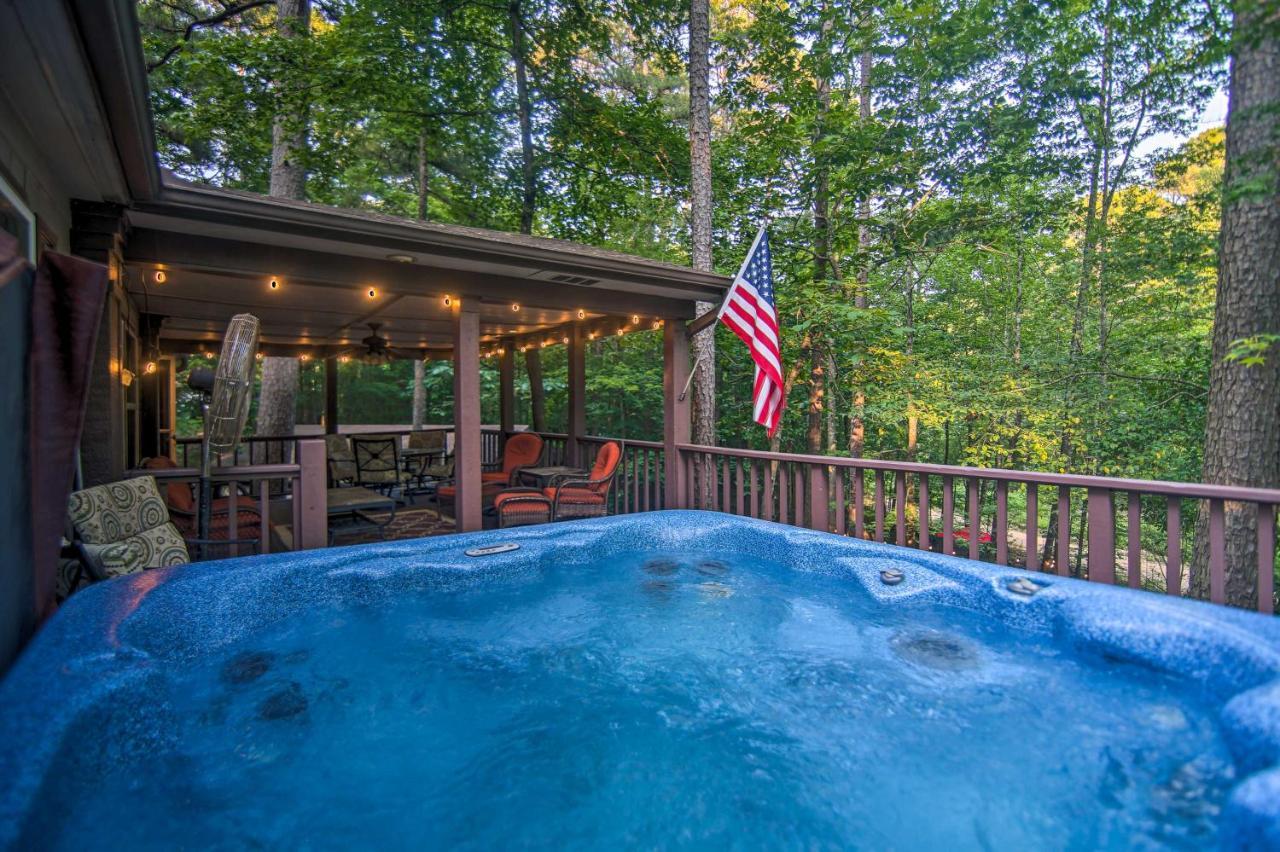 הוילה Broken Bow Oasis Hot Tub, Fire Pit And Patio מראה חיצוני תמונה